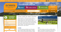 Desktop Screenshot of ckturista.cz